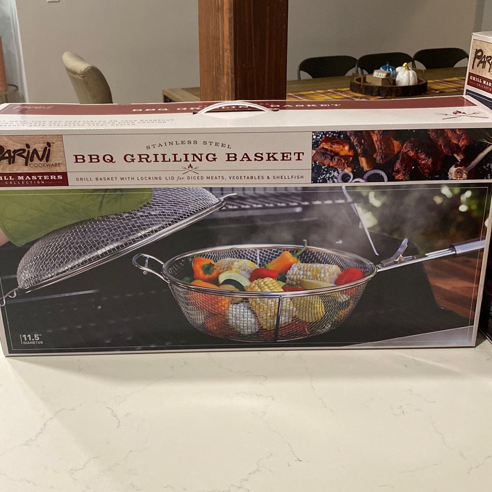 Parini brand new bbq grilling basket